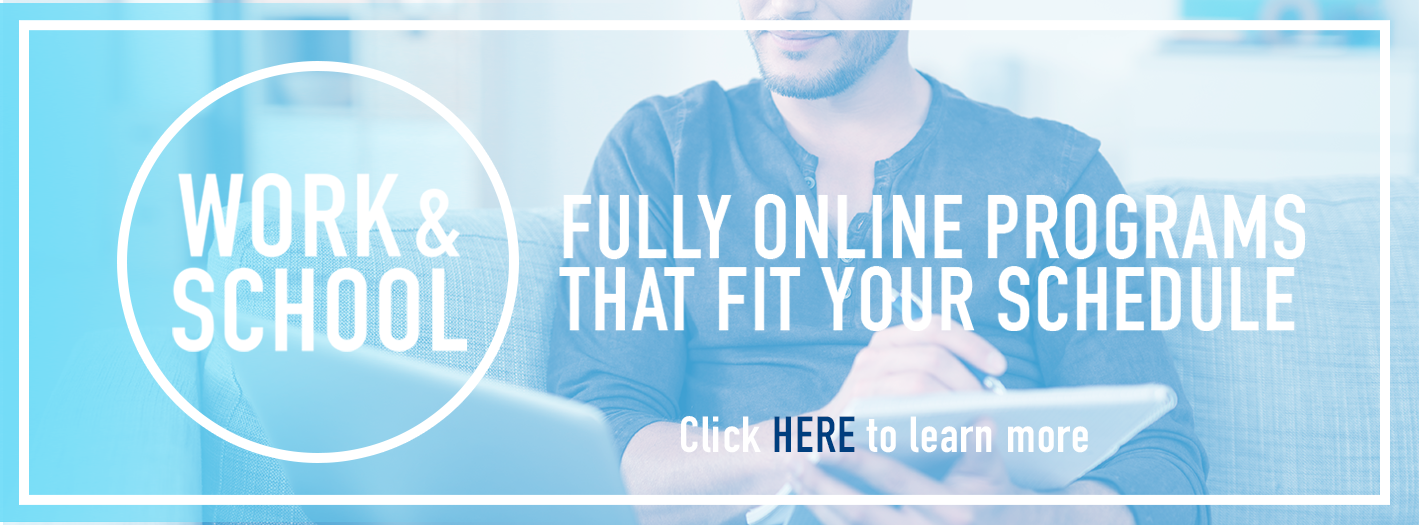 Work and School - fully online programs