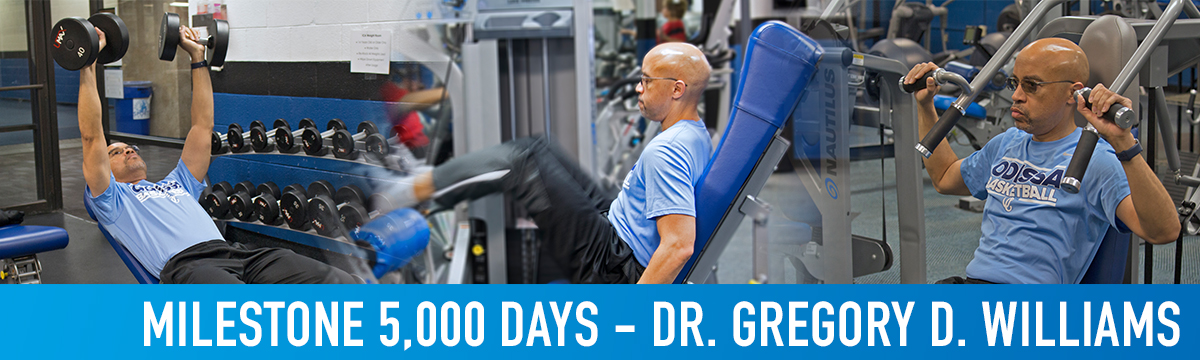 Dr. Gregory D. Williams 5,000 Mileston