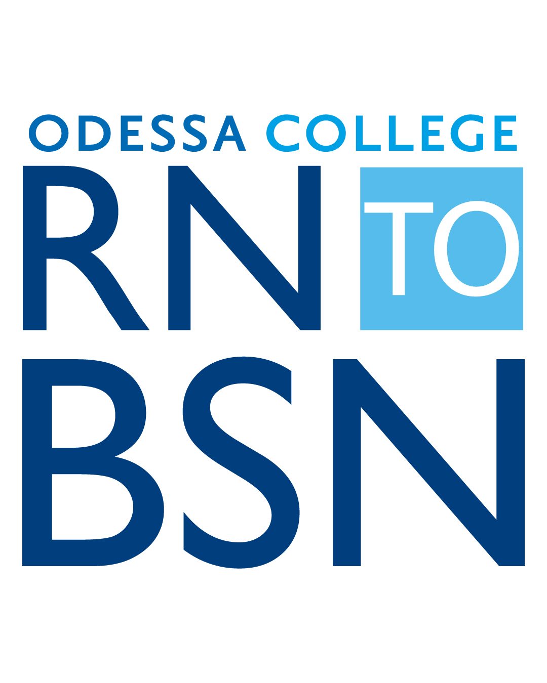RN To BSN Logo on White Background