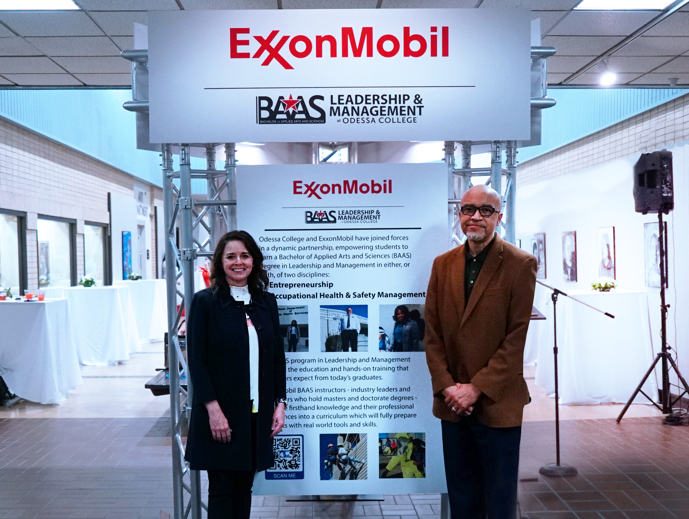 ExxonMobil BAAS Graduation Reception