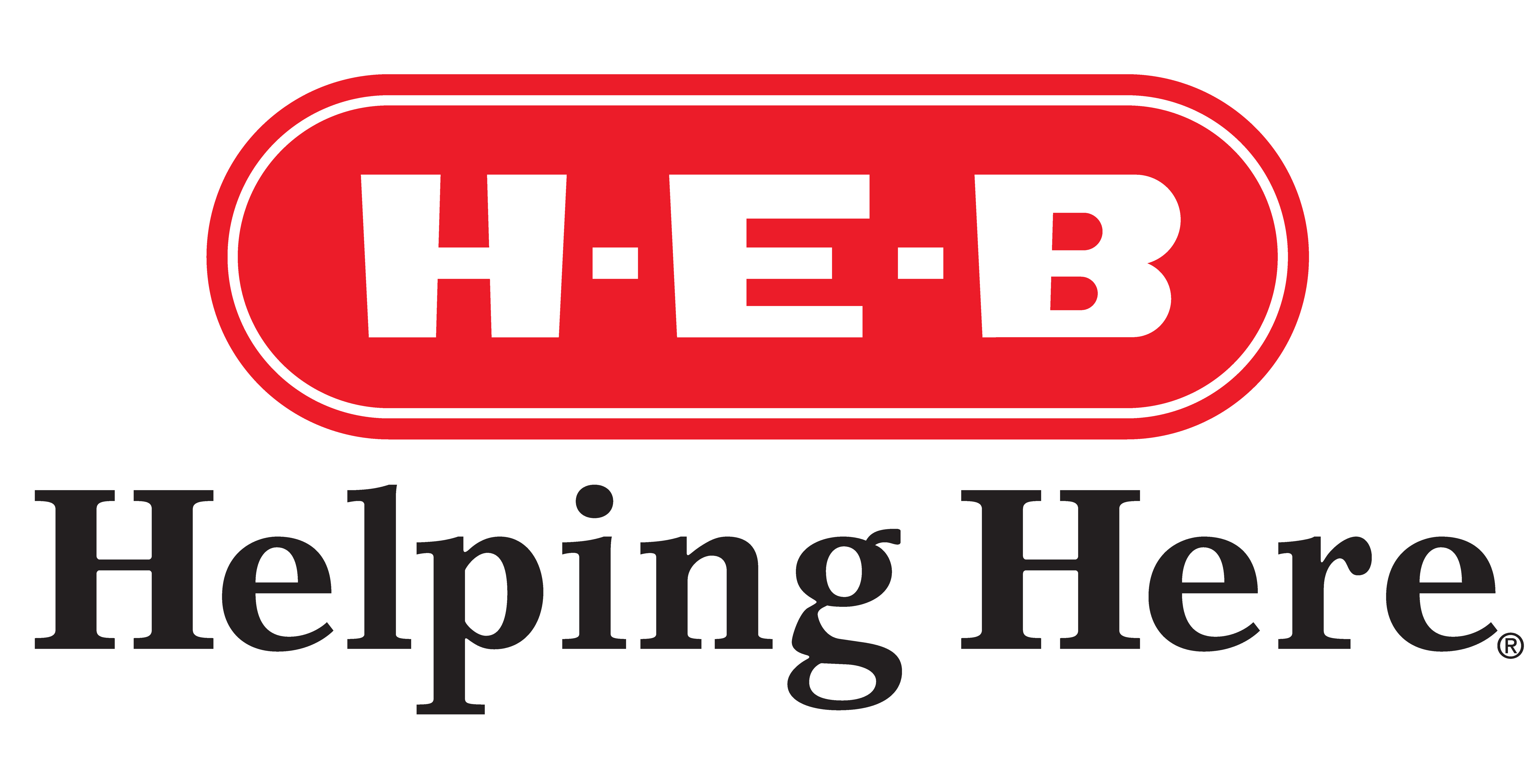 HEB helping here logo