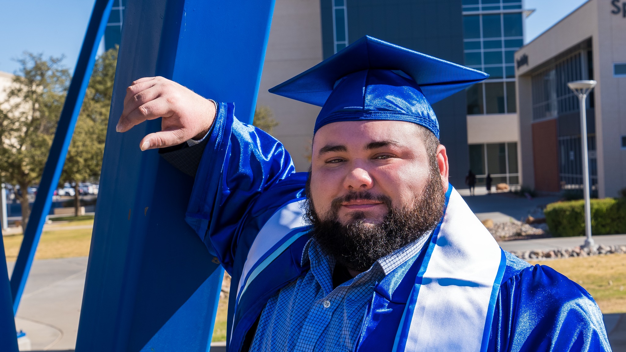 Colton Grahmann in the Amphitheater
