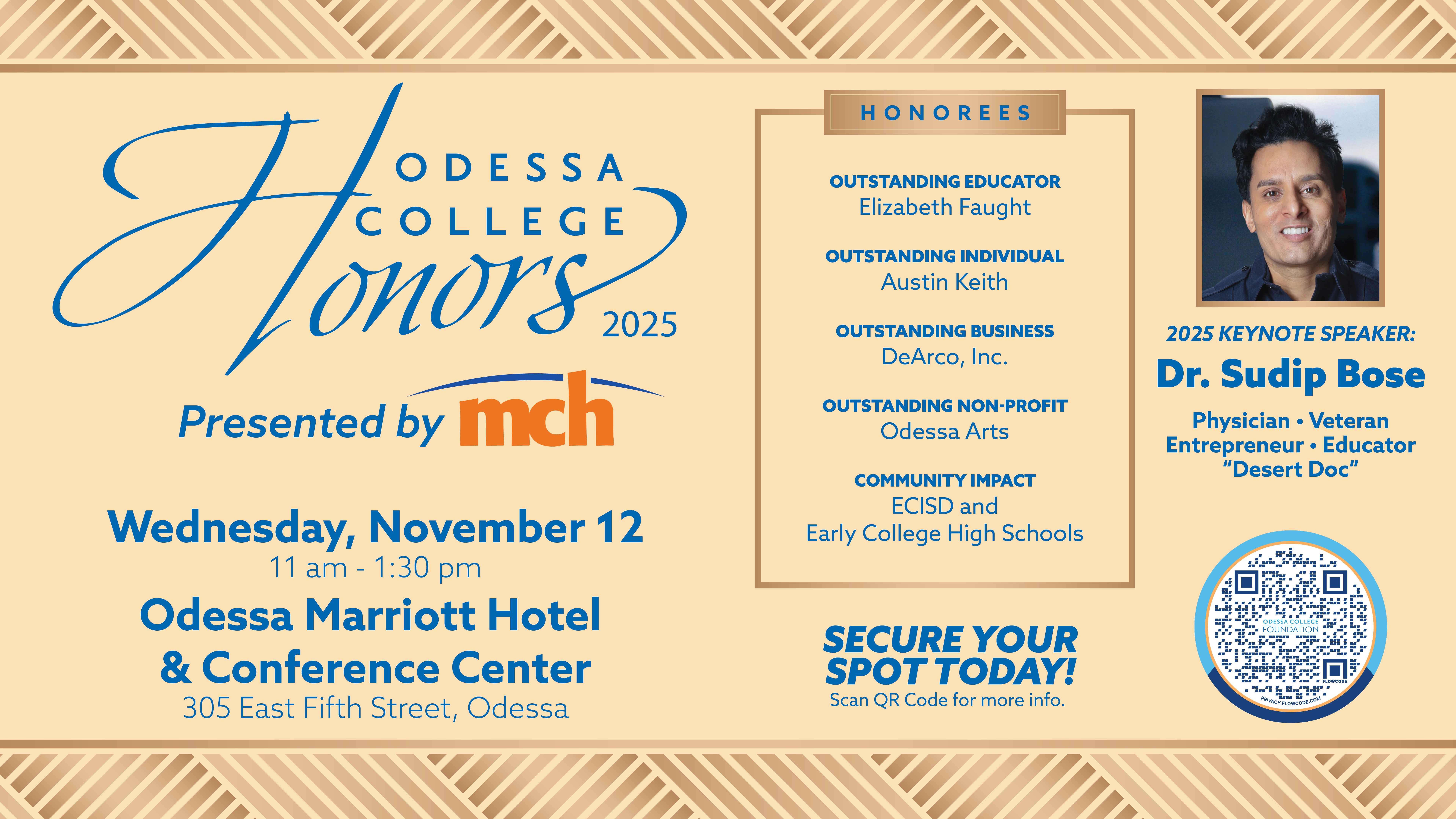 2025 OC Honors web banner