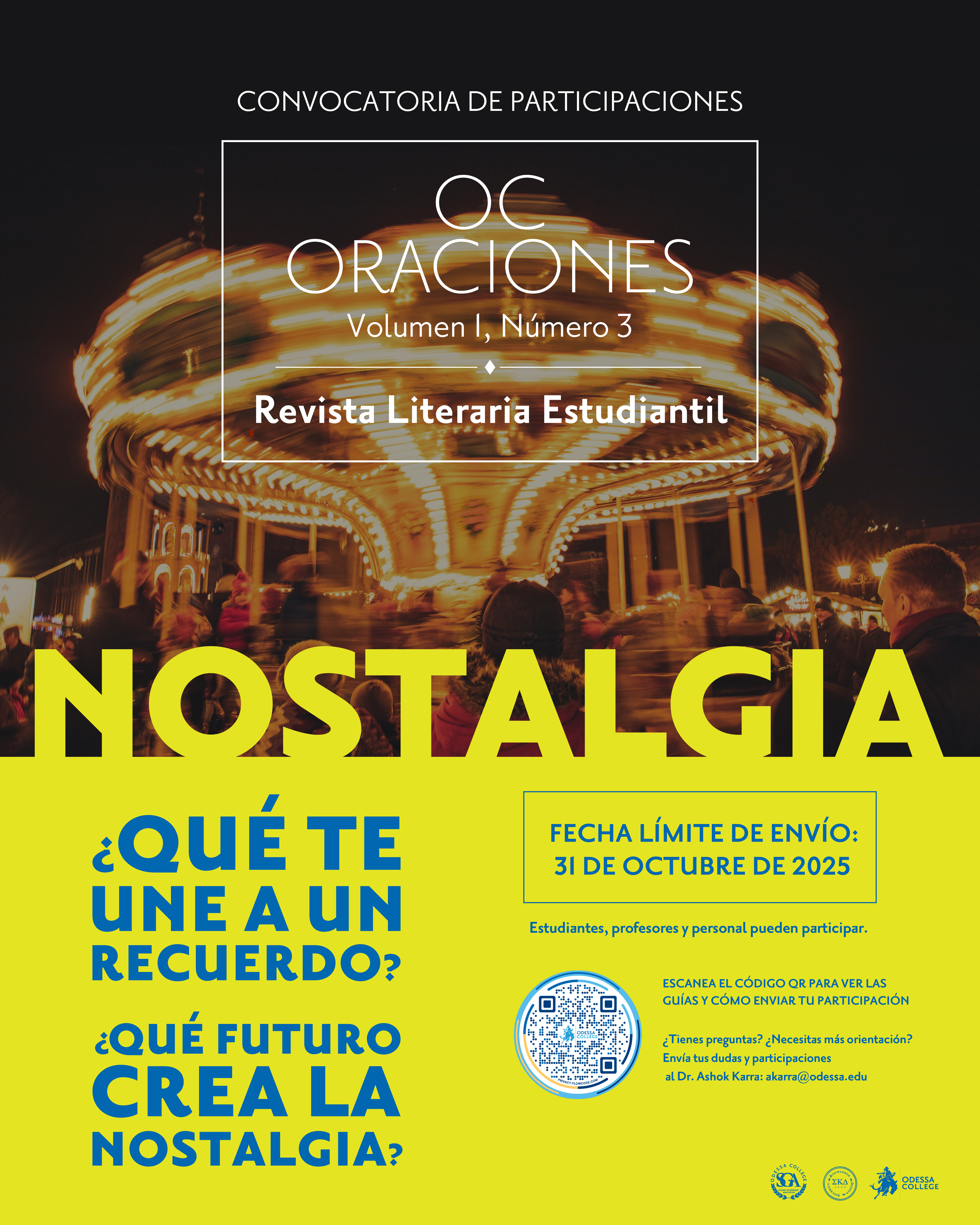 Fal 2025 Call for submission poster